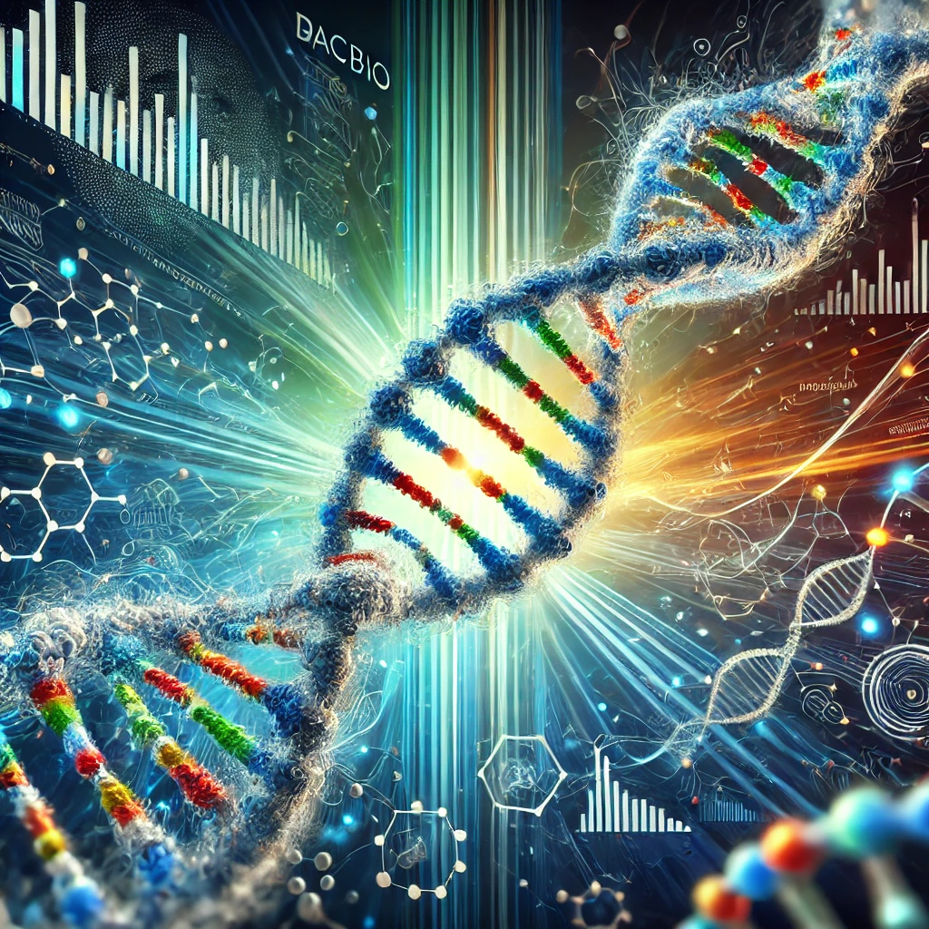 MR DNA artwork for long read sequencing